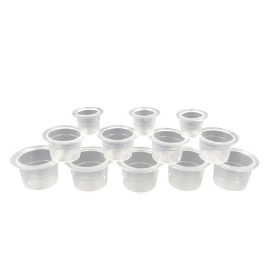 BL Cosmetic Disposable Plastic Tattoo Ink Pigment Holding Cup For Microblading Cosmetic Permanent Makeup